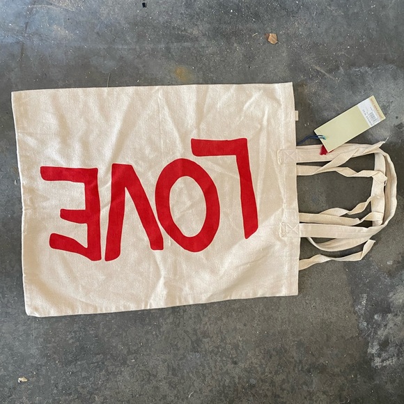 Johnny was RARE Canvas LOVE bag - Picture 5 of 5